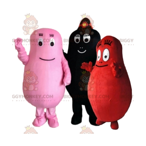 BIGGYMONKEY™ je maskot tří kreslených postaviček Barbapapa –