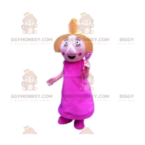 Costume da principessa BIGGYMONKEY™ con bacchetta magica -