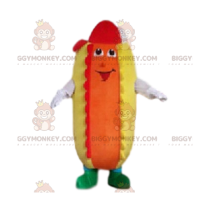 Costume da mascotte Rigilo Hot Dog con ketchup e senape