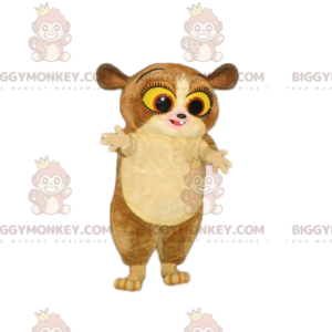 BIGGYMONKEY™ mascottekostuum van de kleine maki, uit de