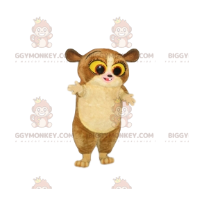 BIGGYMONKEY™ maskotkostume af den lille lemur, fra tegnefilmen