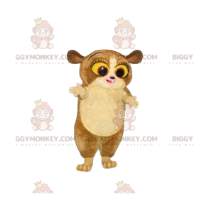 Costume de mascotte BIGGYMONKEY™ du petit lémurien, du dessin