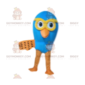 Blue bird BIGGYMONKEY™ mascot costume. bird costume –
