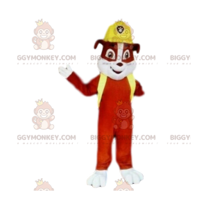 BIGGYMONKEY™ Red Dog Mascot Costume, Team Paw Patrol –
