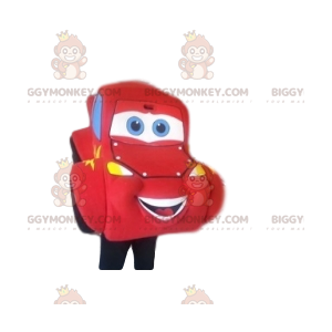 BIGGYMONKEY™ mascottekostuum van Lightning McQuenn, de rode