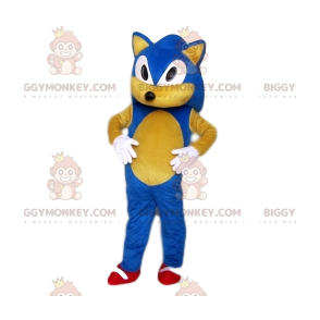 Disfraz de mascota Sonic the Hedgehog BIGGYMONKEY™ de Sega -