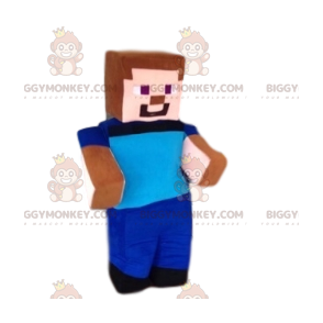 Traje de mascote BIGGYMONKEY™ de uma figura imponente com