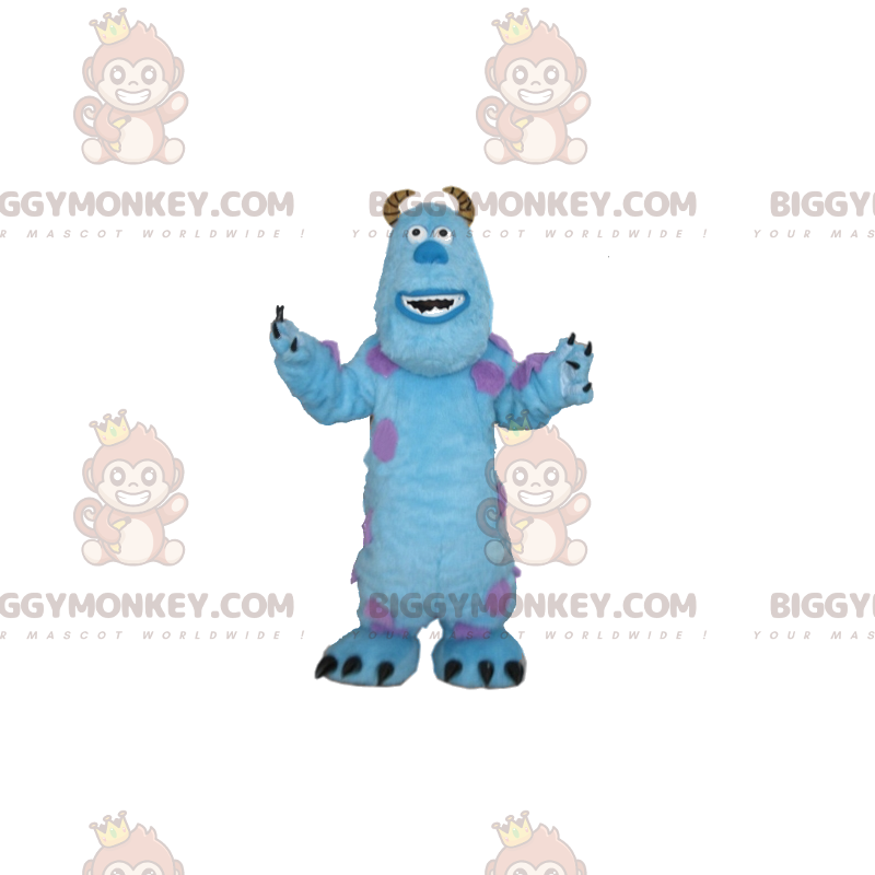 Disfraz de mascota BIGGYMONKEY™ de Sulli, el famoso monstruo de