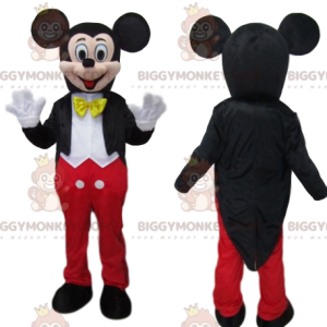 BIGGYMONKEY™ mascot costume of Mickey Mouse, iconic Walt Disney