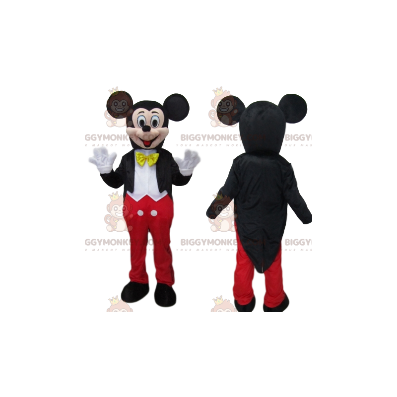 Kostým maskota BIGGYMONKEY™ Mickey Mouse, ikonické postavy