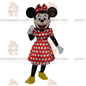 BIGGYMONKEY™ maskotdräkt av Minnie, Mickeys brud. Minnie kostym