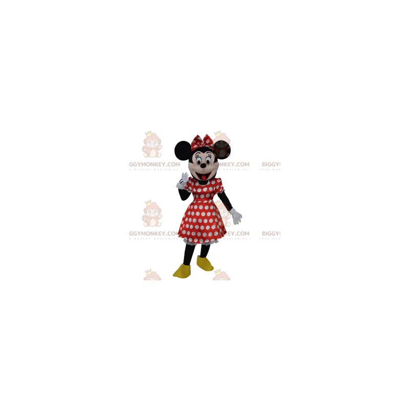 Kostým maskota BIGGYMONKEY™ Minnie, Mickeyho nevěsty. Kostým