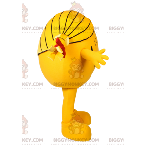 Disfraz de mascota Little Yellow Round Girl BIGGYMONKEY™.