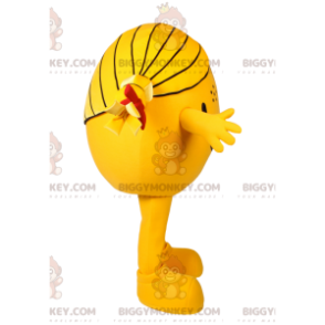 Disfraz de mascota Little Yellow Round Girl BIGGYMONKEY™.