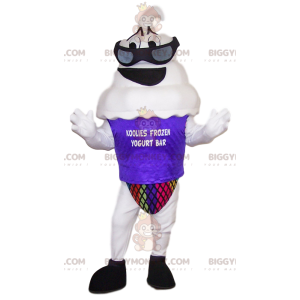 Kostium maskotki z mrożonym jogurtem BIGGYMONKEY™. Kostium
