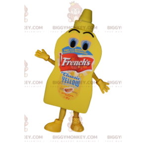 Disfraz de mascota Mustard Jar BIGGYMONKEY™. disfraz de olla de