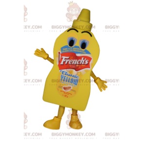 Mustard Jar BIGGYMONKEY™ Mascot Costume. Mustard pot costume –