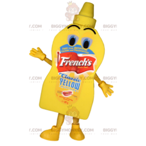 Disfraz de mascota Mustard Jar BIGGYMONKEY™. disfraz de olla de