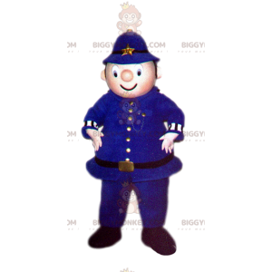 Police officer BIGGYMONKEY™ mascot costume. policeman costume –