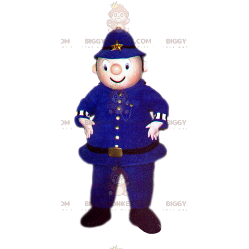 Police officer BIGGYMONKEY™ mascot costume. policeman costume -