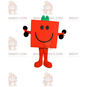 Orange Cube Man BIGGYMONKEY™ Mascot Costume – Biggymonkey.com