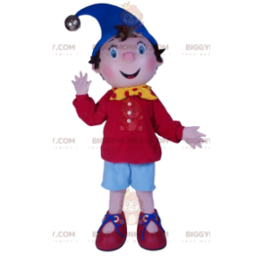 Noddy boy BIGGYMONKEY™ mascot costume. Noddy Costume –