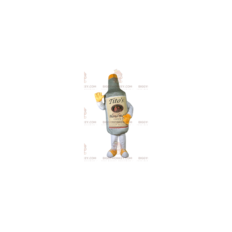 BIGGYMONKEY™ Vodka Bottle Mascot Costume. bottle costume –