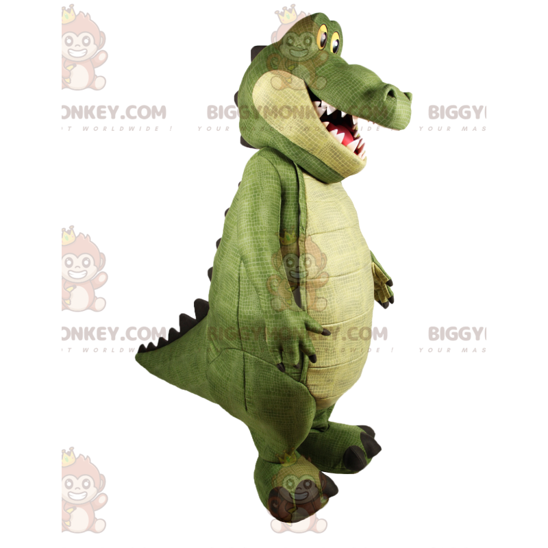 Fato de mascote de crocodilo BIGGYMONKEY™ super divertido.