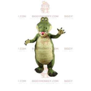 Fato de mascote de crocodilo BIGGYMONKEY™ super divertido.