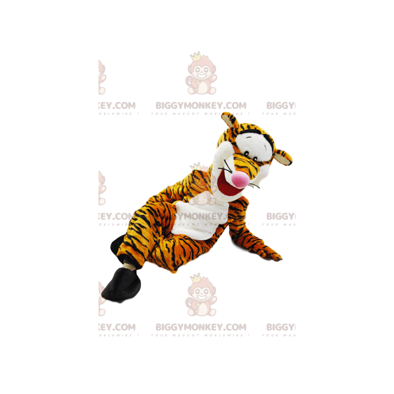 Traje de mascote BIGGYMONKEY™ de Tigrão, o tigre em Winnie the