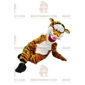 BIGGYMONKEY™ maskotkostume af Tigger, tigeren i Peter Plys -