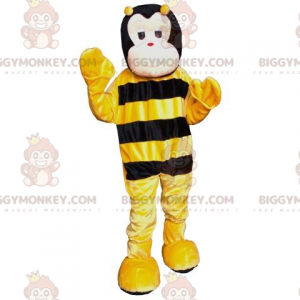 Simpatico costume da mascotte BIGGYMONKEY™ ape gialla e nera -