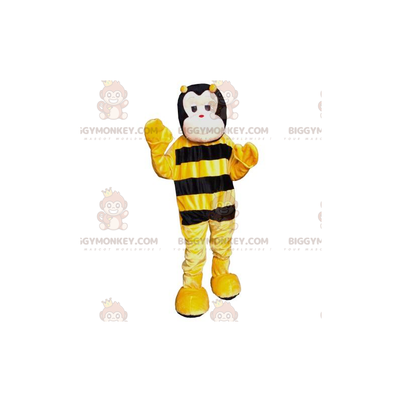 Roztomilý kostým maskota Black & Yellow Bee BIGGYMONKEY™ –