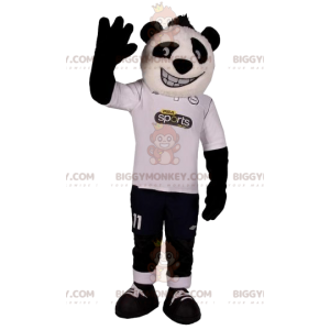 BIGGYMONKEY™ costume mascotte di panda in abbigliamento