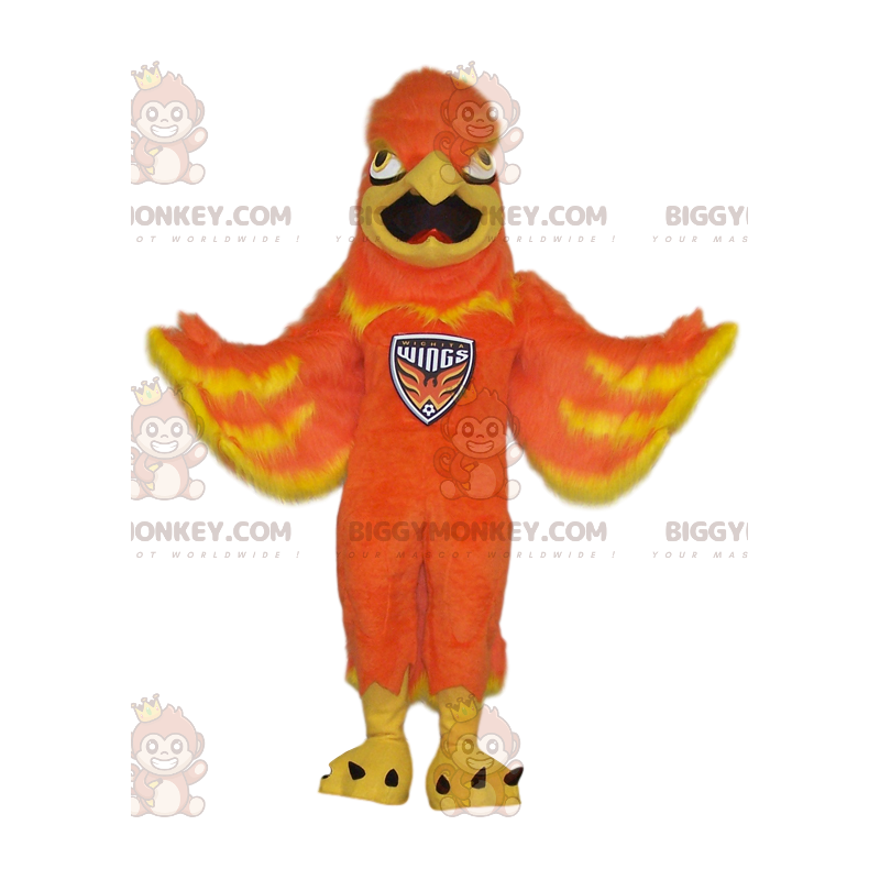 Orange Sphynx BIGGYMONKEY™ Mascot Costume. Sphynx costume. –