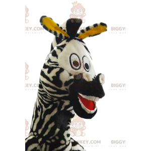 Super zabawny kostium maskotki zebry BIGGYMONKEY™. kostium