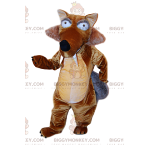 Costume de mascotte BIGGYMONKEY™ de Scrat, le écureuil de l'Age