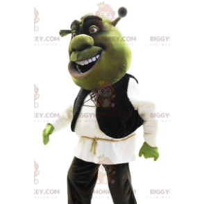 BIGGYMONKEY™ mascottekostuum van Shrek, de beroemde groene