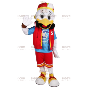 Vestito casual da costume da mascotte BIGGYMONKEY™ da anatra