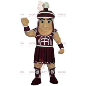 BIGGYMONKEY™ Mascot Costume of Warrior i romersk kjole. kriger