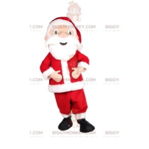 Στολή μασκότ Super Happy Santa BIGGYMONKEY™. Κοστούμι Άγιου