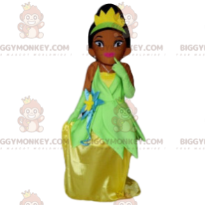 Prinsessa BIGGYMONKEY™ maskottiasu glittermekolla -