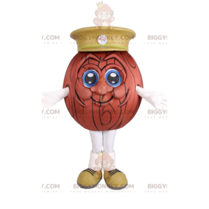 Costume da mascotte di Wood Ball BIGGYMONKEY™ con berretto