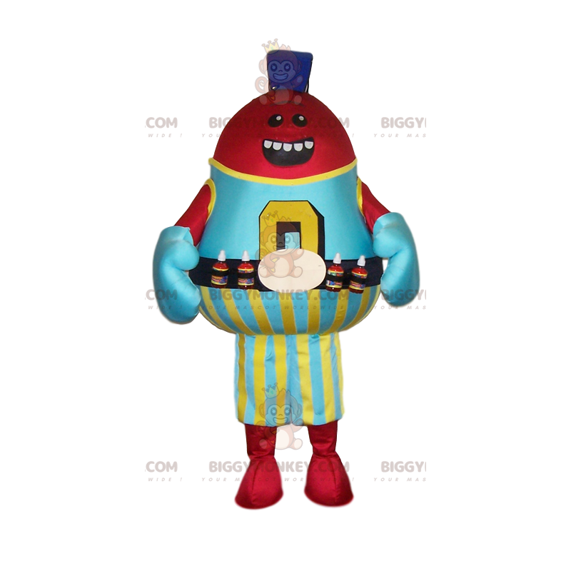Super Smiling Plump Juice Bottle BIGGYMONKEY™ Mascot Costume –