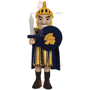 Traje de mascote de guerreiro romano BIGGYMONKEY™. traje de