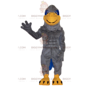 Gray Eagle BIGGYMONKEY™ Mascot Costume. eagle costume -