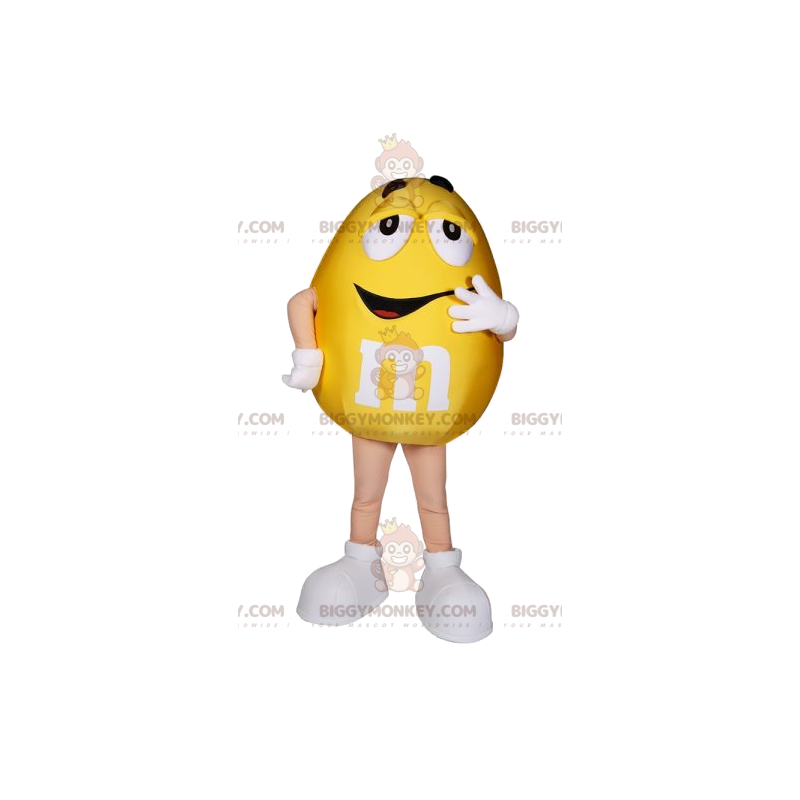 Traje da mascote do M&M'S Little Dizzy BIGGYMONKEY™. Traje de