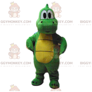Fato de mascote de crocodilo verde super fofo BIGGYMONKEY™! –