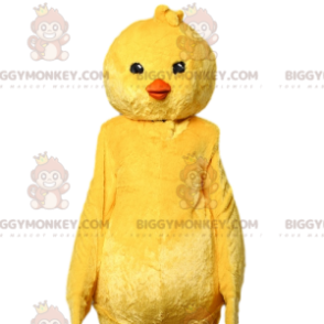 Yellow Chick BIGGYMONKEY™ maskotkostume. gult kyllingekostume -