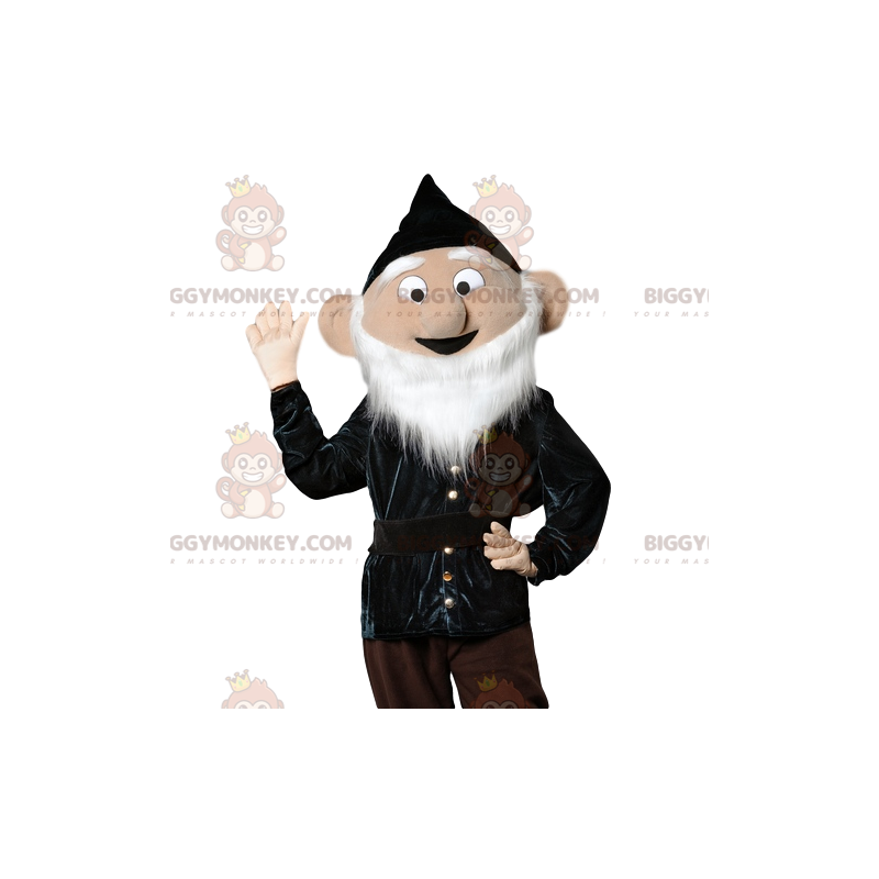 BIGGYMONKEY™ Elderly Man With Nice White Beard Mascot Costume –